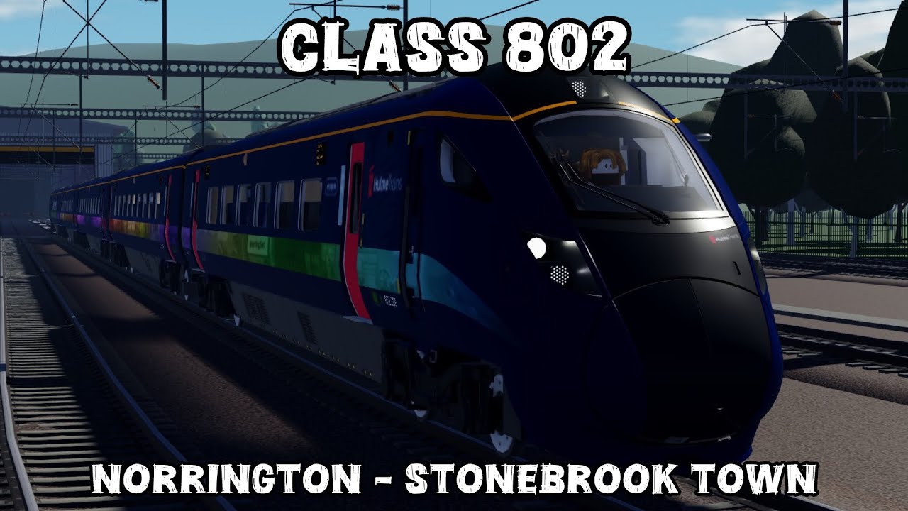 (DIESEL) Class 802 | Norrington to Stonebrook Town | British Railways Roblox