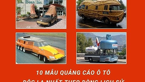 10 Mẫu Quảng Cáo Ô Tô Độc Lạ Nhất Theo Dòng Lịch Sử | Quảng Cáo Ngoài Trời Unique