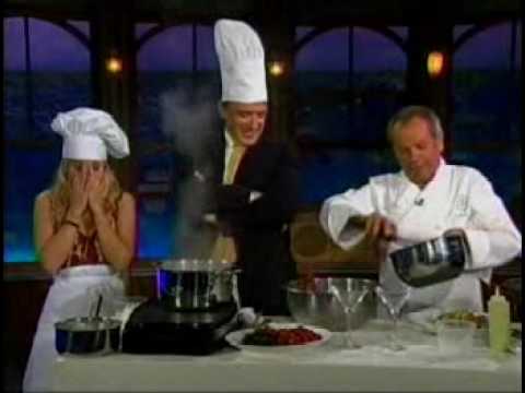 Craig Ferguson Wolfgang Puck and Kristen Bell