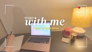 Calm Study With Me 🎧 Soft Piano for Focus | 1 Hour screenshot 5