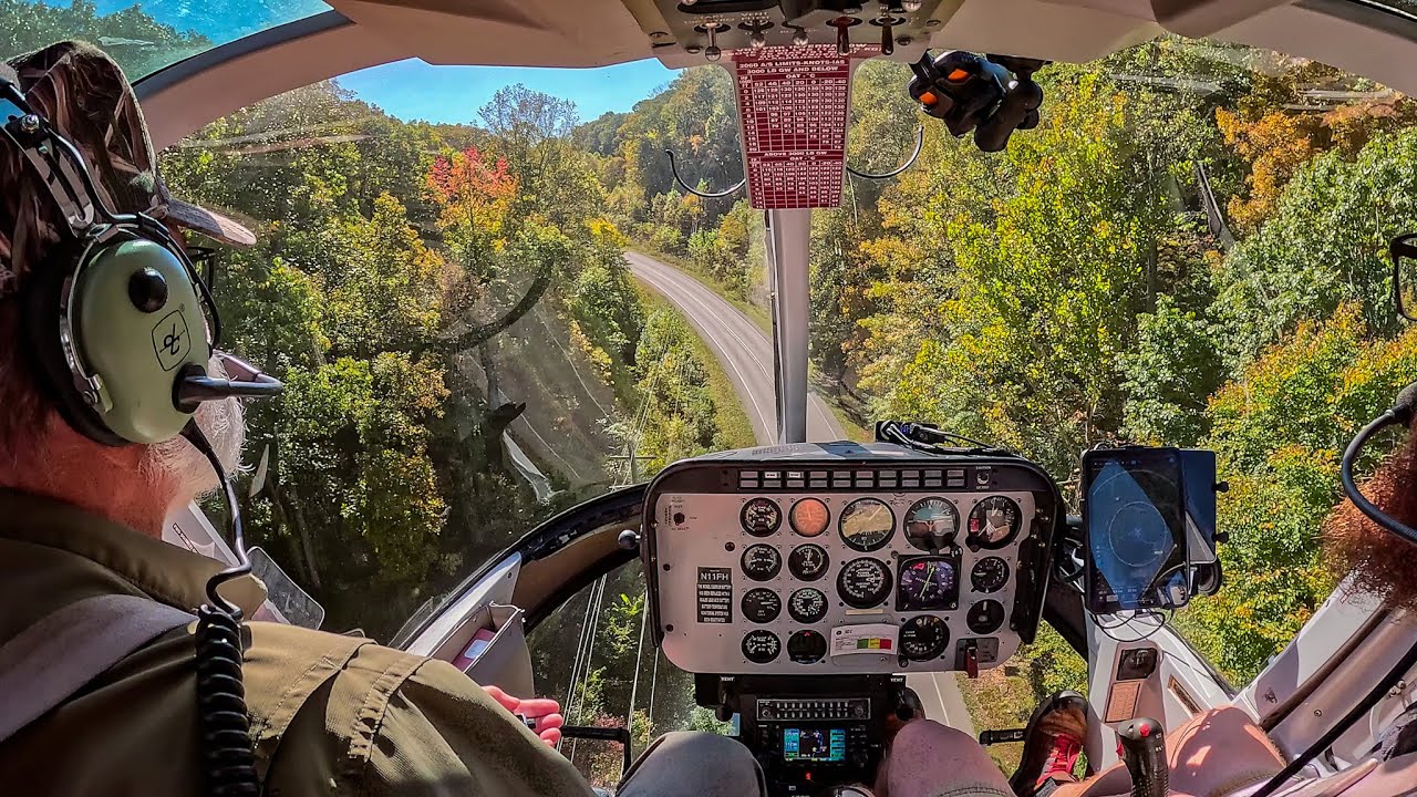 Flying Power Line Patrols In The Bell 206