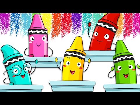 Caja de pinturas y más Canciónes infantiles para aprender colores | Campo Infantil - Caja de pinturas y más Canciónes infantiles para aprender colores | Campo Infantil