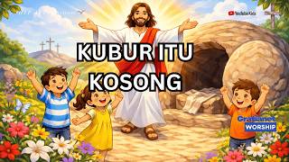 [KARAOKE] Kubur Itu Kosong | Lagu Paskah Anak Sekolah Minggu| Instrument - Minos One
