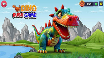 Dino Run: Endless Running Game (By Play Menu) Android Gameplay