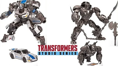 AMAZING! New Transformers Studio Series ROTB Reveals! Deluxe Mirage + Leader Optimus Primal!