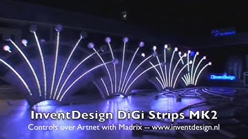 DiGi LED Strips controlled by MADRIX basic using Art-Net II (ArtNet)