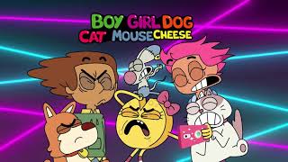 Cartoon Network Africa Boy Girl Dog Cat Mouse Cheese In Da Club Song, feat. Fact-Bot Promo