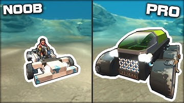 NOOB vs PRO: Underwater Racing! (Scrap Mechanic Gameplay)