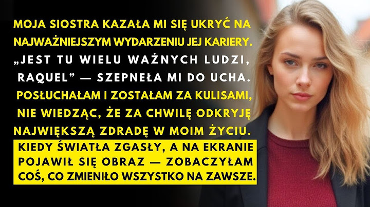 Moja siostra ukryła mnie na firmowym evencie... dopóki nie odkryłam, czyja praca została nagrodzona!