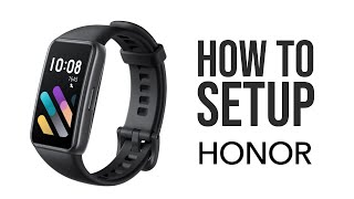 HONOR Band 7 How to Setup / Connect to Honor Health Smartphone App screenshot 4