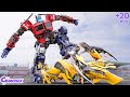 Transformers Rise Of The Beasts Optimus Prime Vs Bumblebee Final Battle 2023 Movie Transformers Rise Of The Beasts Optimus Prime Vs Bumblebee Final Battle 2023 Movie
