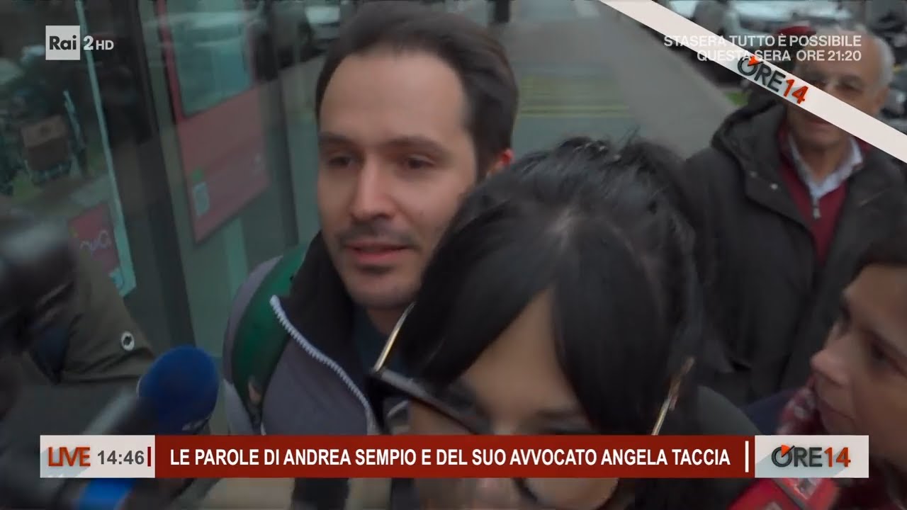 Garlasco, Andrea Sempio presente oggi a Roma alla riunione del pool difensivo - Ore 14 del 04/03/26