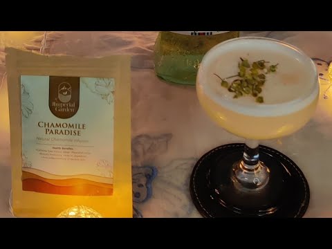 Chamomile Gin Sour