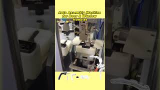 Auto Assembly Machine for Door &amp; Window Handles #industry40 #machine #factory