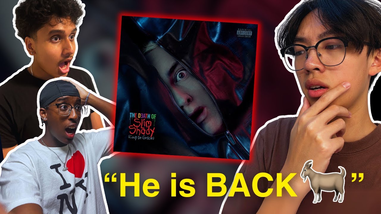 Gen Z Listens To THE DEATH OF SLIM SHADY Eminem LIVE REACTION YouTube gen-z-listens-to-the-death-of-slim-shady-eminem-live-reaction-youtube