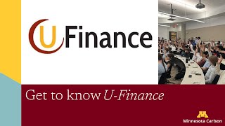 Get to Know Minnesota Carlson's U Finance student organization