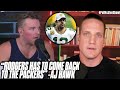 AJ Hawk Tells Pat McAfee That Aaron Rodgers "Has To Come Back" To Packers