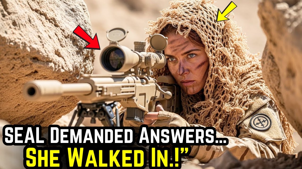 “Who Did That?” the SEAL Demanded — Moments Later, the Female Sniper Walked Out of the Smoke