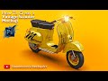 How to make scooter Design Mockup | Photoshop Mockup Tutorial