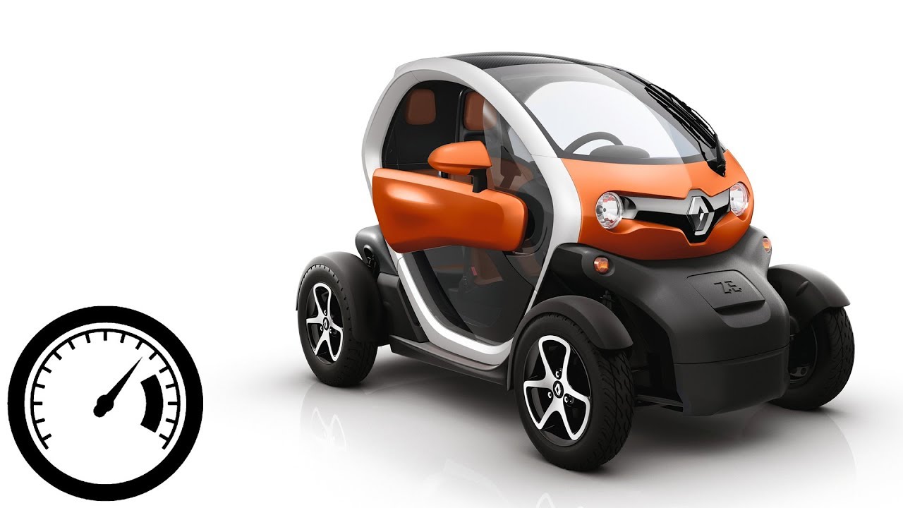 Renault Twizy 0-50 km/h, 0-80 km/h (top speed) -