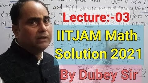 #IITJAMMath2021#IITJAMMath2021Solution#QurstionsOnRankNullitytheoremAndEigenValues#DkMathTutorial