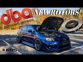 New Brake Rotors For My STI | DBA T3 4000