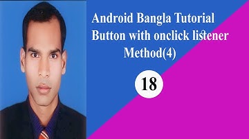 Android Bangla Tutorial. Button with onclick listener