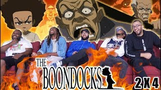 The boondocks 2 x 4 Reaction! " Stinkmeener Strikes Back"