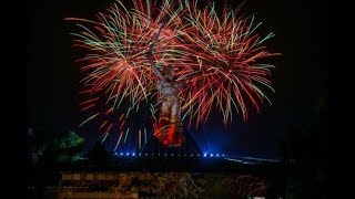 Лазерное шоу. Мамаев курган. Волгоград. 8.05.2018 3D Mapping show Лазерное шоу. Мамаев курган. Волгоград. 8.05.2018 3D Mapping show