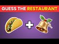 🍕🍗 Can You Guess the Fast Food Restaurant By Emoji?🍕🍗| Emoji Quiz😱🍟