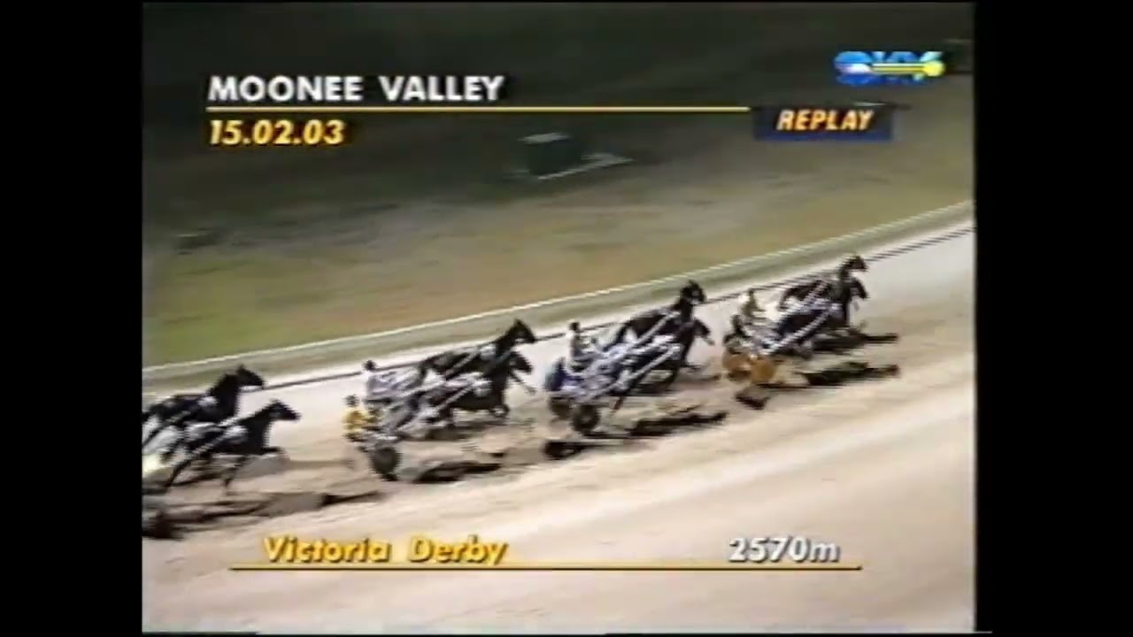 Bellas Boy - Victoria Derby Harness Racing 2570m Group 1 2003 - Trained & Driven by Tony Herlihy