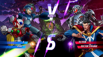 MARVEL VS. CAPCOM: INFINITE X & Zero arcade ladder