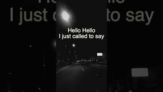 Hello Hello I Just Called To Say… #Newmusic