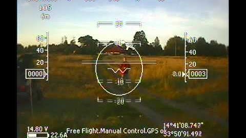 OSD for Mikrokopter  - flight test