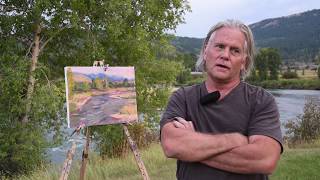 South Fork of Snake River Artist in Residence Plein Air Demonstration