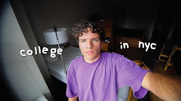 college move in vlog (freshman at nyu)