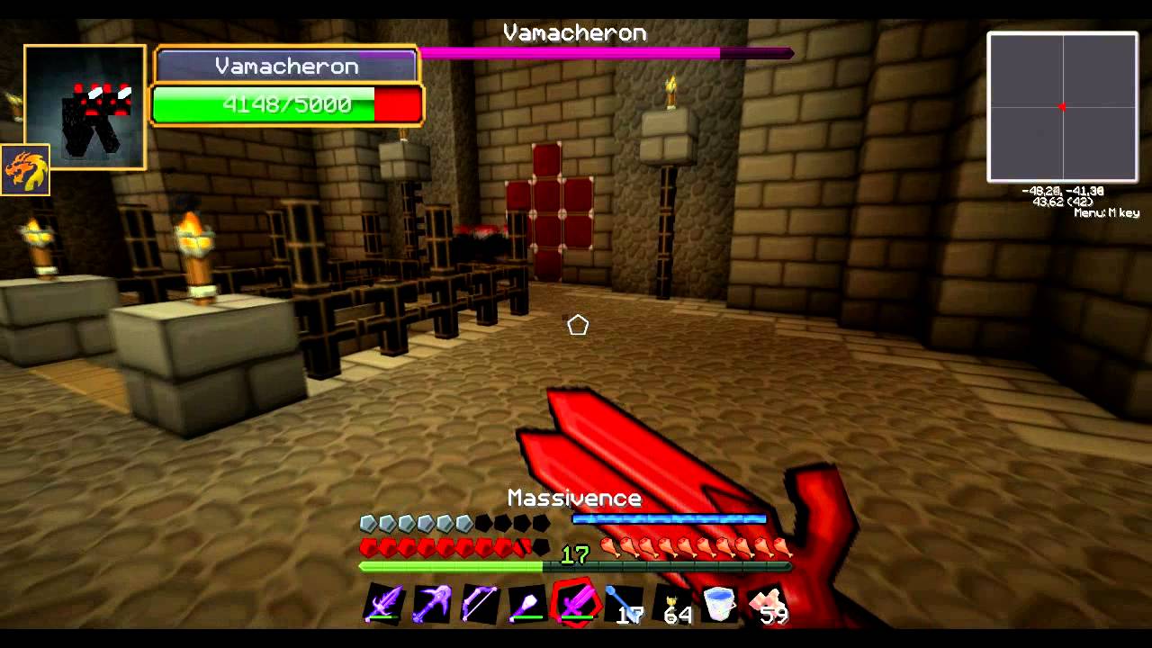 MINECRAFT DIVINE RPG 1.2.8 test