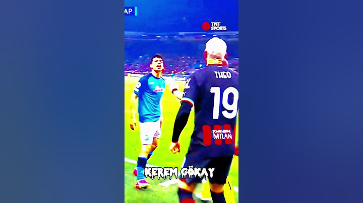 Théo Hernandez VS Hirving Lozano #hernandez #lozano #milan #napoli #uefa #championsleague #ucl