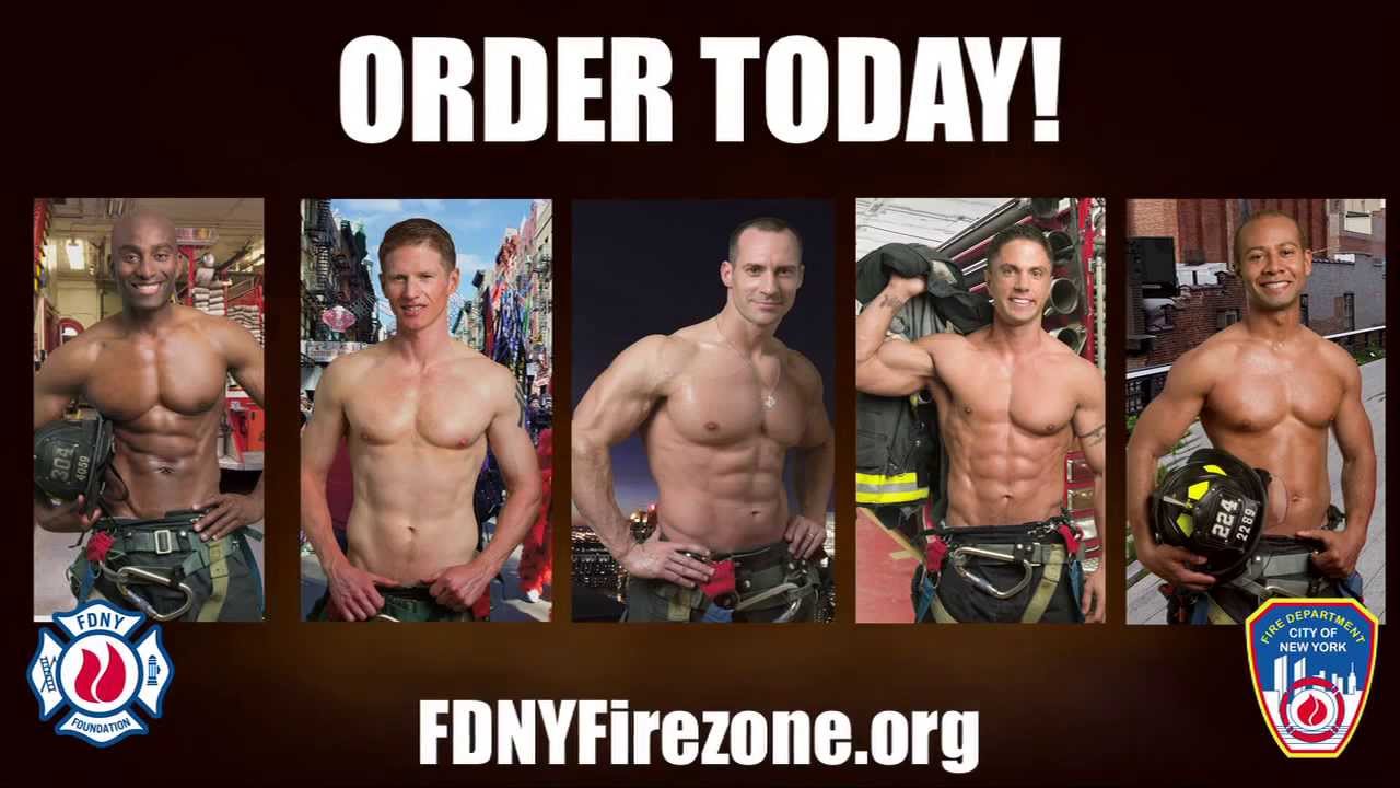 Photos: Fdny Brings Calendar Hunks To Times Square - Gothamist