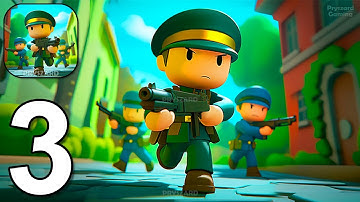 Loot & Shoot - Gameplay Walkthrough Part 3 War Army Commander Survival (iOS, Android)