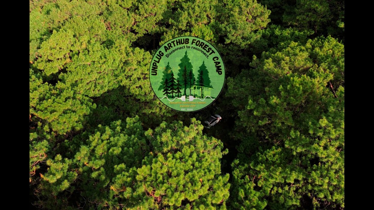 UNPLUG ARTHUB - CARANTES FOREST CAMPSITE - a camping ASMR