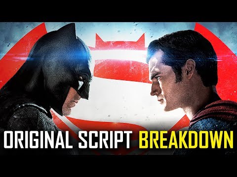 BATMAN V SUPERMAN World's Finest Original Script Breakdown | Joker Returns, Batm