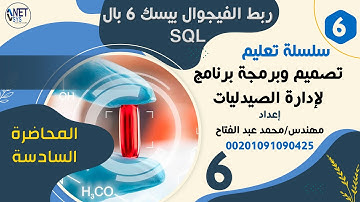 :.المحاضرة 6.:  مهمه جدا جدا دوره تصميم وبرمجه برنامج ادارة الصيدليات بلغه الفيجوال بيسك 6 + SQL