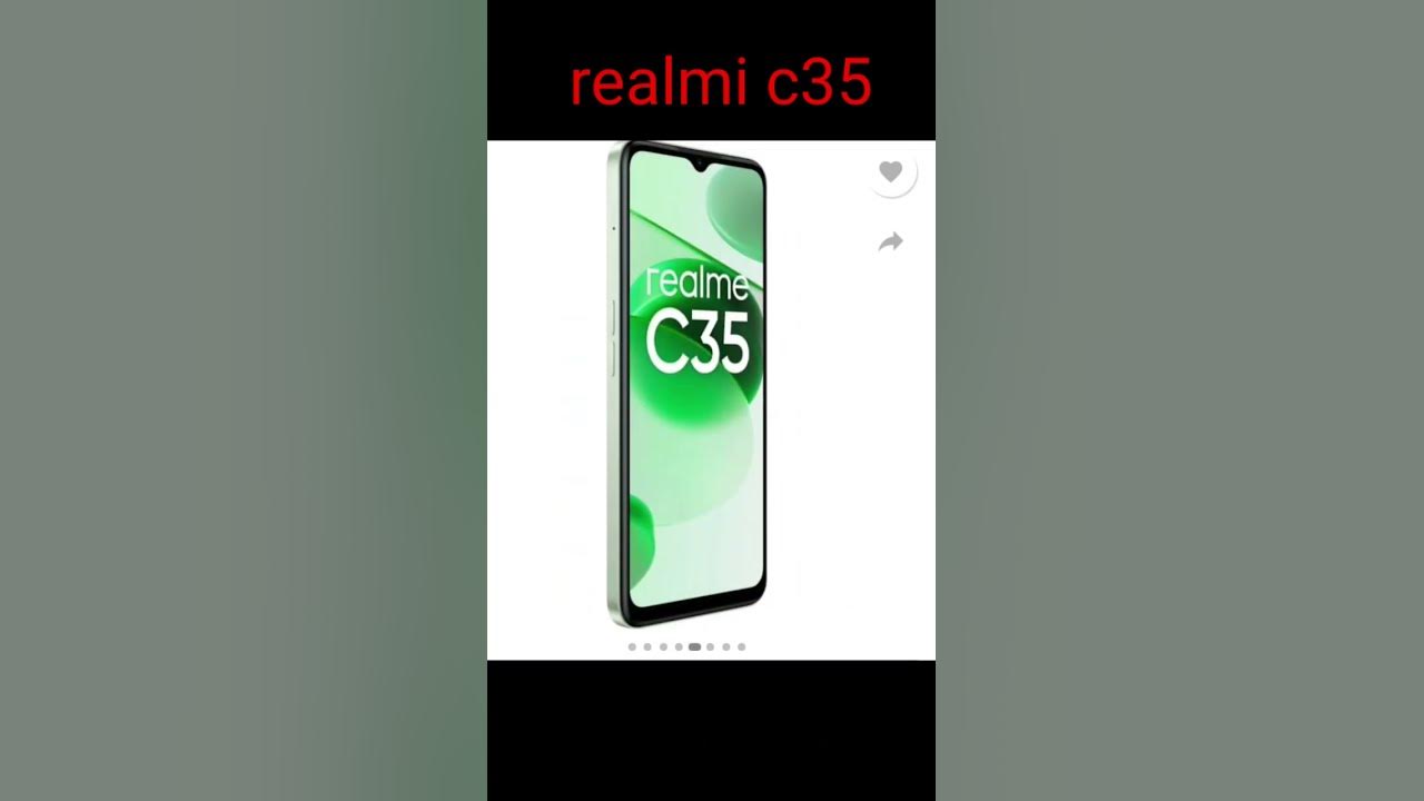 Realmi C35 First look & review !! Realmi c35 & Realmi #shorts - YouTube