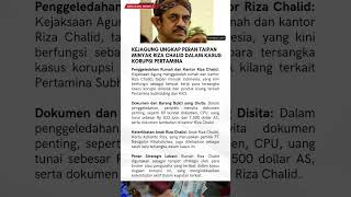 Kejagung Ungkap Peran Taipan Minyak Riza Chalid dalam Kasus Korupsi Pertamina #kejagung #pertamina