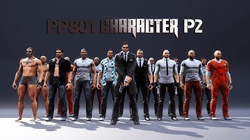 PP801Character P2 Preview (UE4 and Unity)