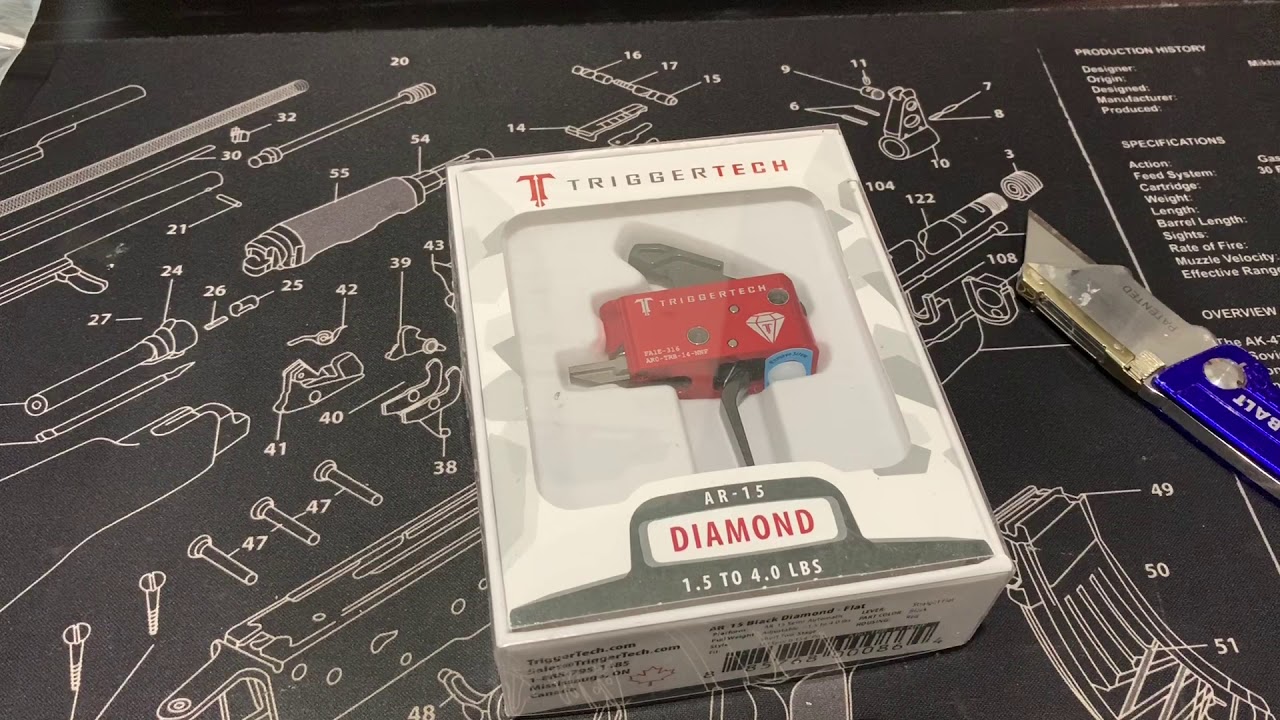 Upcoming AR-15 Build with Triggertech DIAMOND Drop-In Trigger