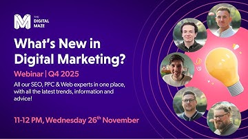 What’s New in Digital Marketing: Q4 2025 | SEO, PPC, Web & Design Trends