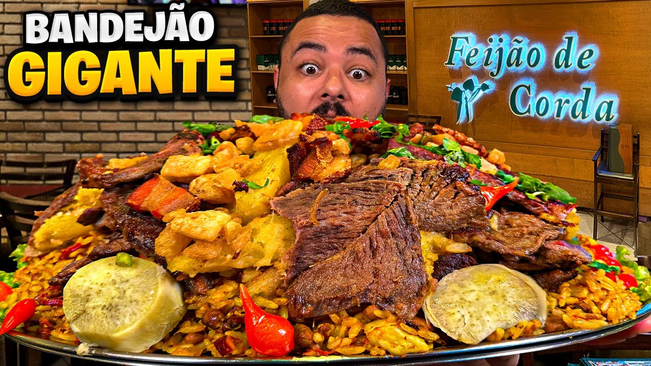 🥵 NUNCA VI ISSO! *O maior prato nordestino do Brasil — parecia um desafio!