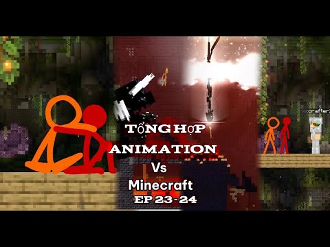 Animation Vs Minecraft King Orange Ep 23 - 24 Cre Alan Becker Tổng Hợp ...